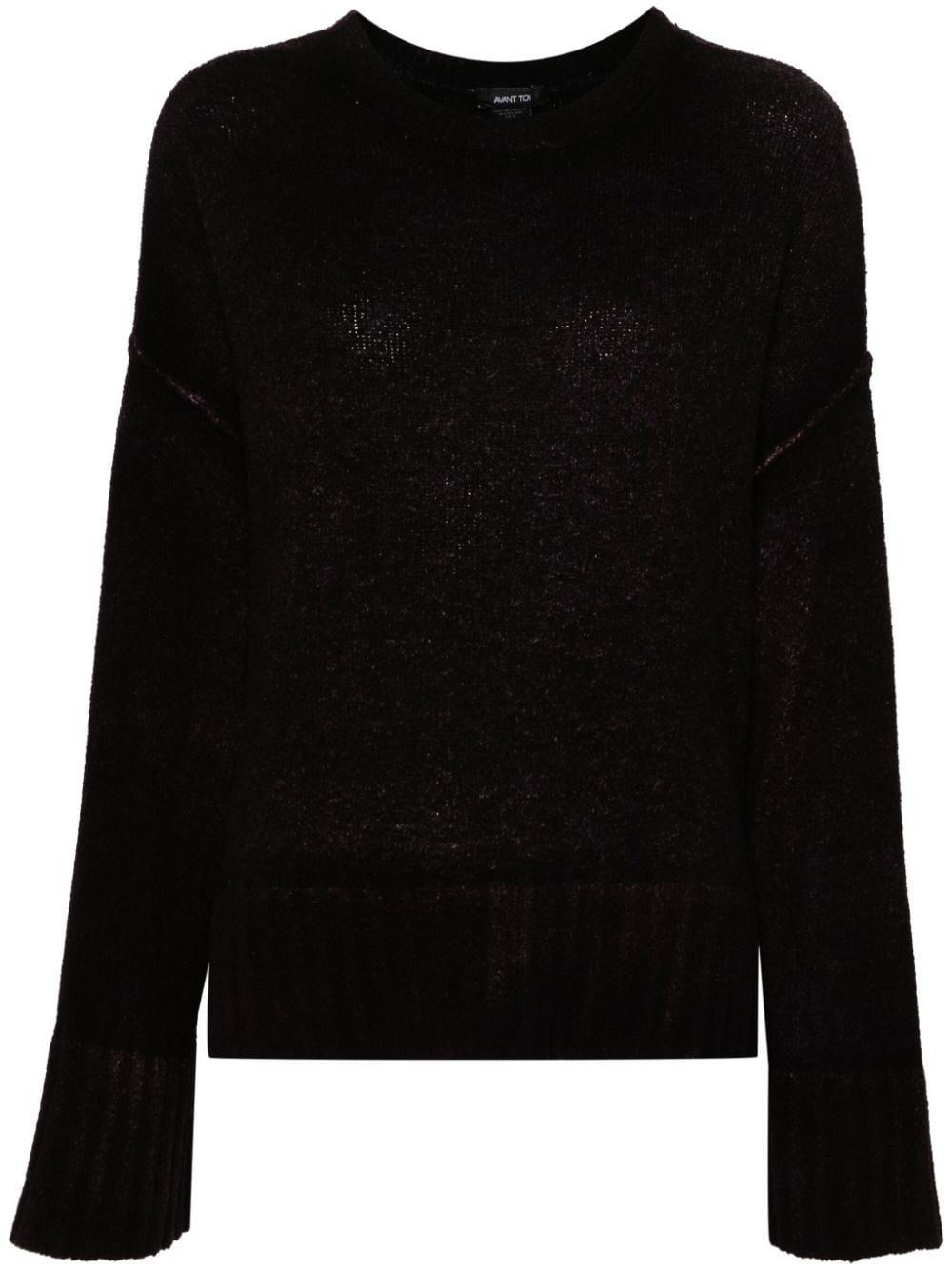 Avant Toi Sweaters Black Wool