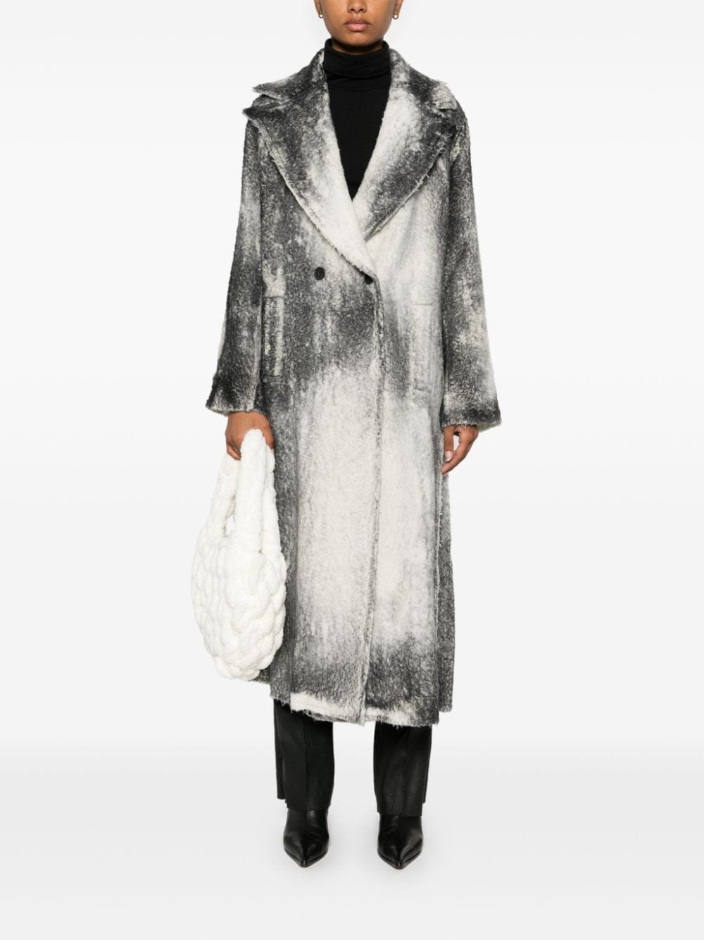 Avant Toi Coats Grey Alpaca