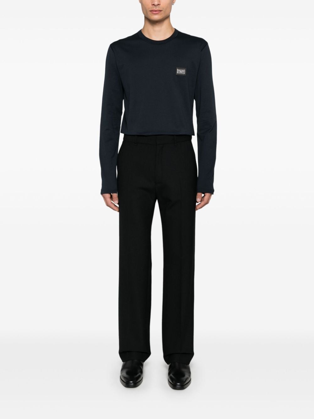 Dolce & Gabbana T-Shirts And Polos Blue Cotton