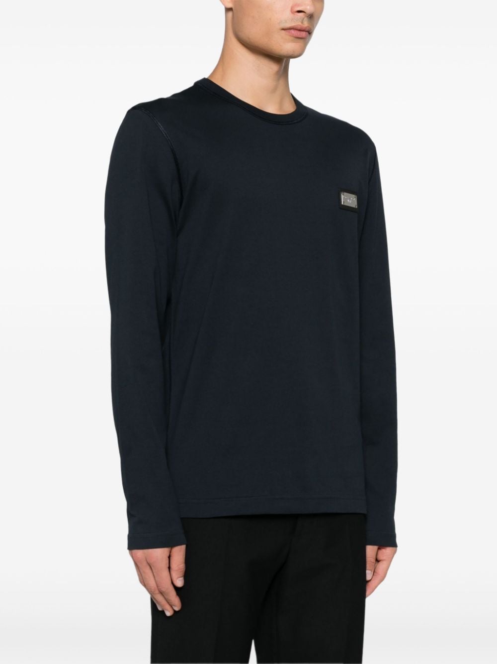 Dolce & Gabbana T-Shirts And Polos Blue Cotton