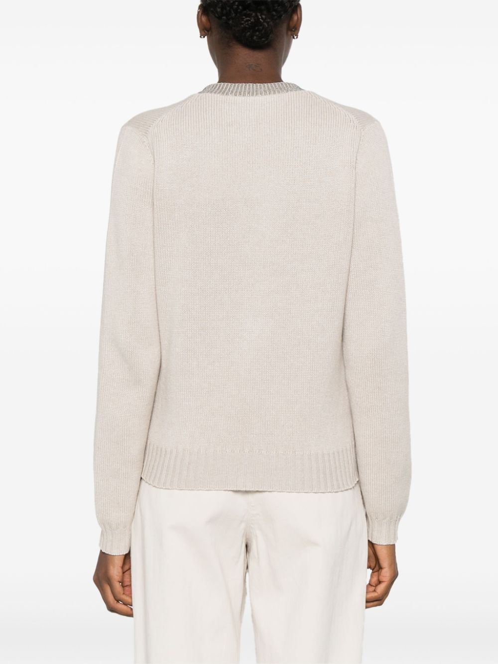 Brunello Cucinelli Sweaters Beige Cashmere