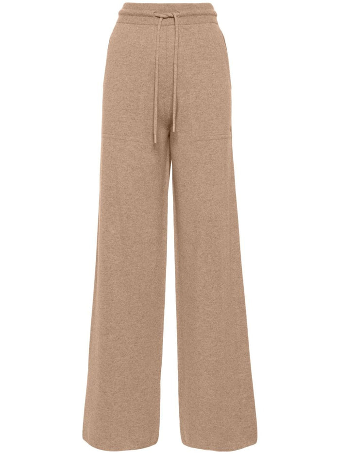 Max Mara Trousers Brown Wool Cashmere