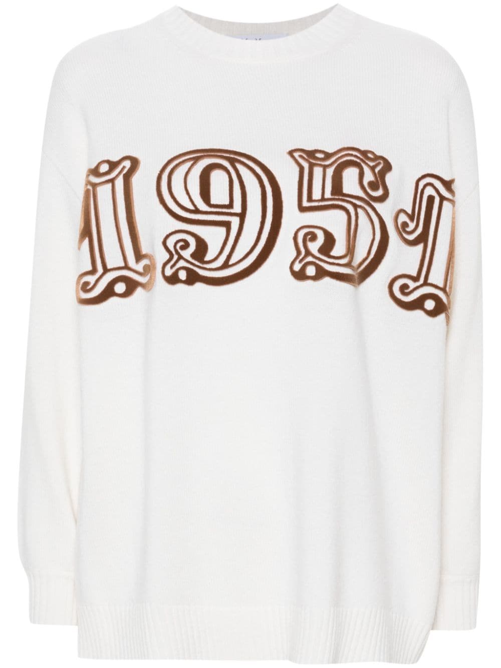 Max Mara Sweaters White Wool Cashmere