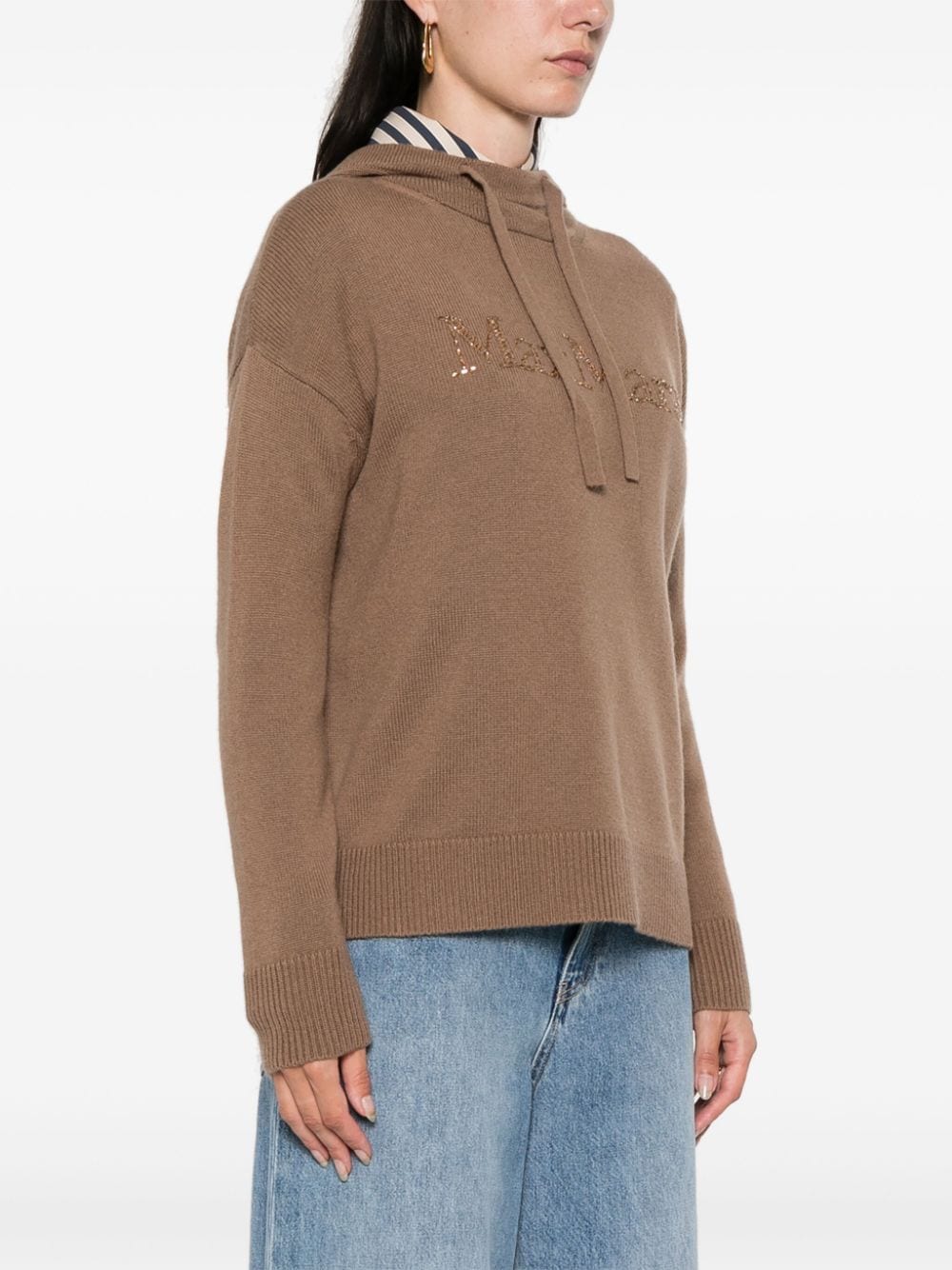 S Max Mara Sweaters Camel Wool Cashmere
