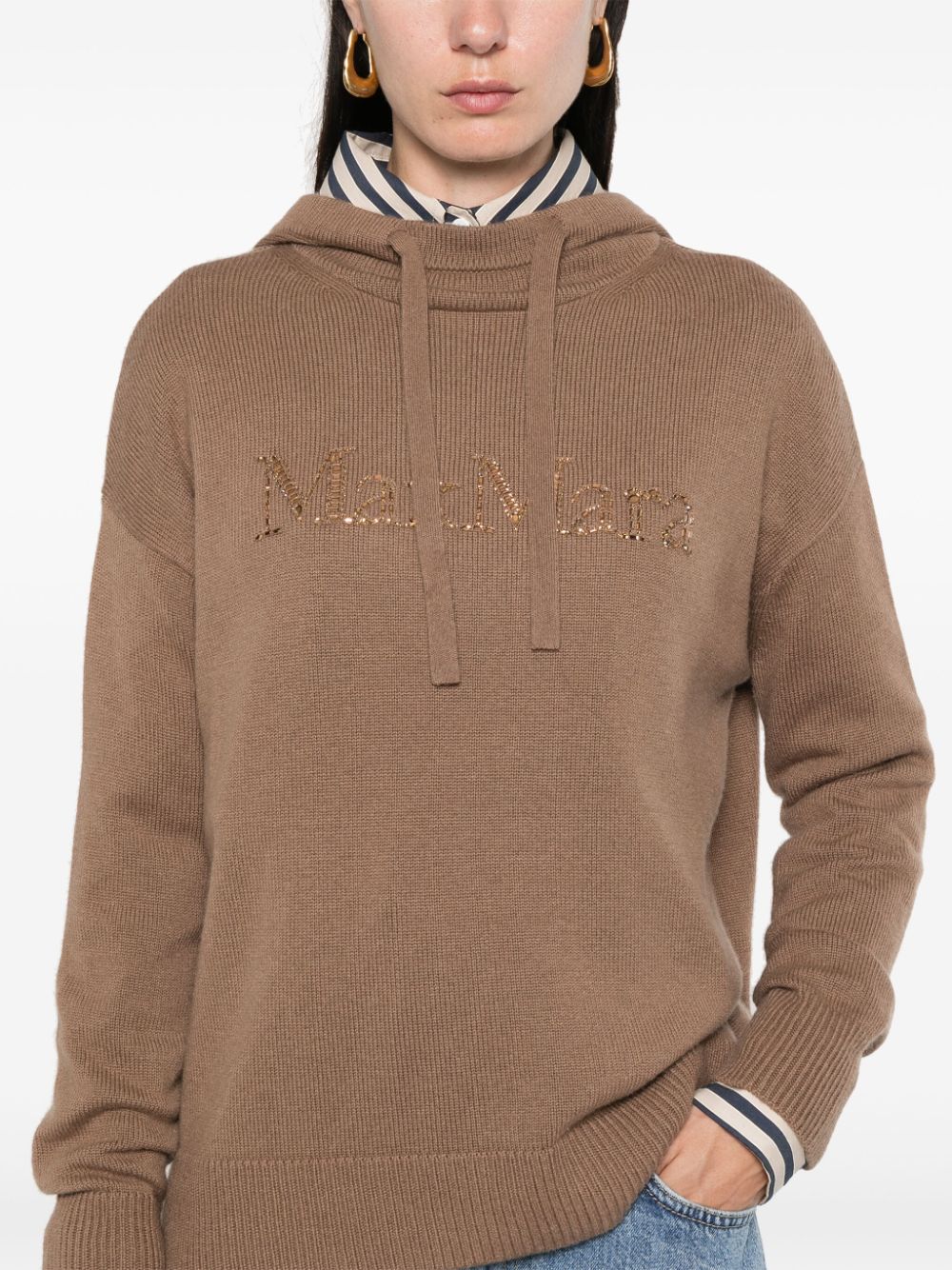 S Max Mara Sweaters Camel Wool Cashmere