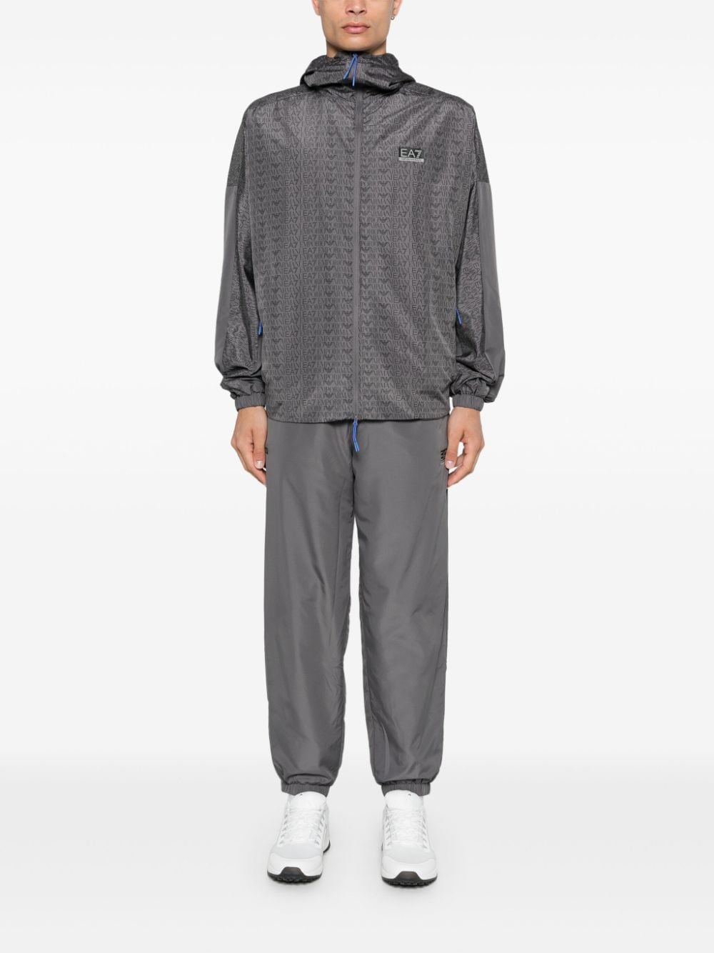 Ea7 Sweaters Grigio Polyester