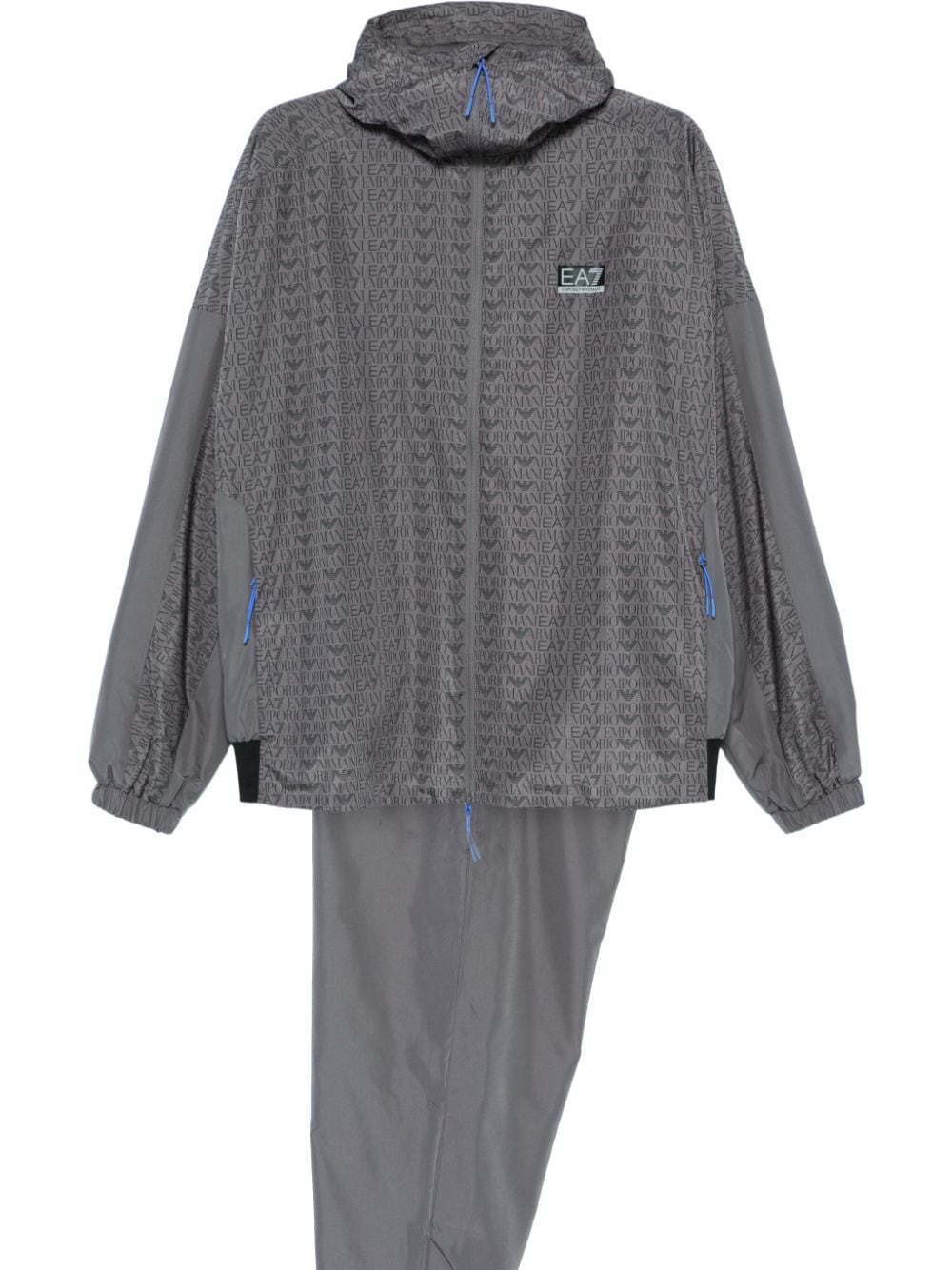 Ea7 Sweaters Grigio Polyester
