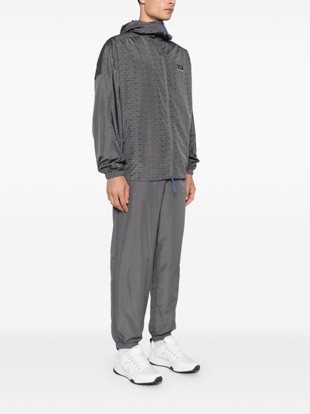 Ea7 Sweaters Grigio Polyester