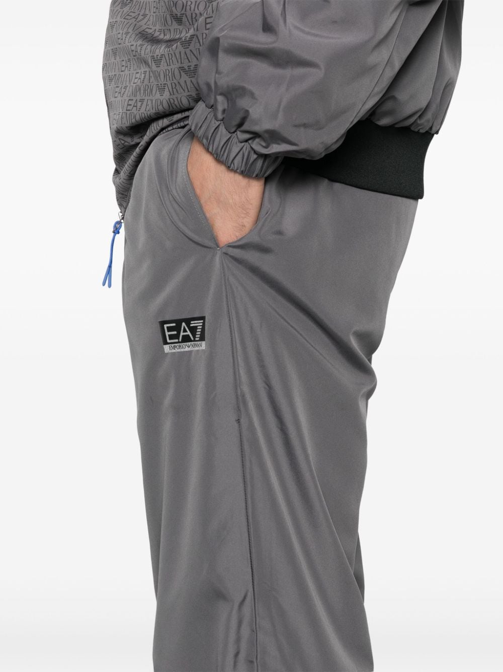 Ea7 Sweaters Grigio Polyester