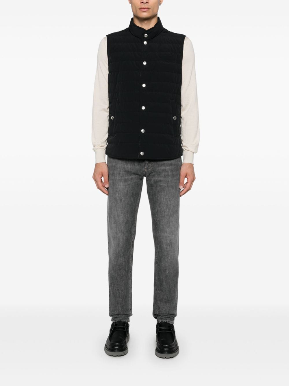Brunello Cucinelli Jackets Nero Polyamide Elastane