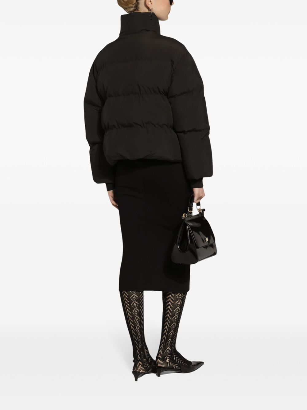 Dolce & Gabbana Coats Black Outer: Polyester