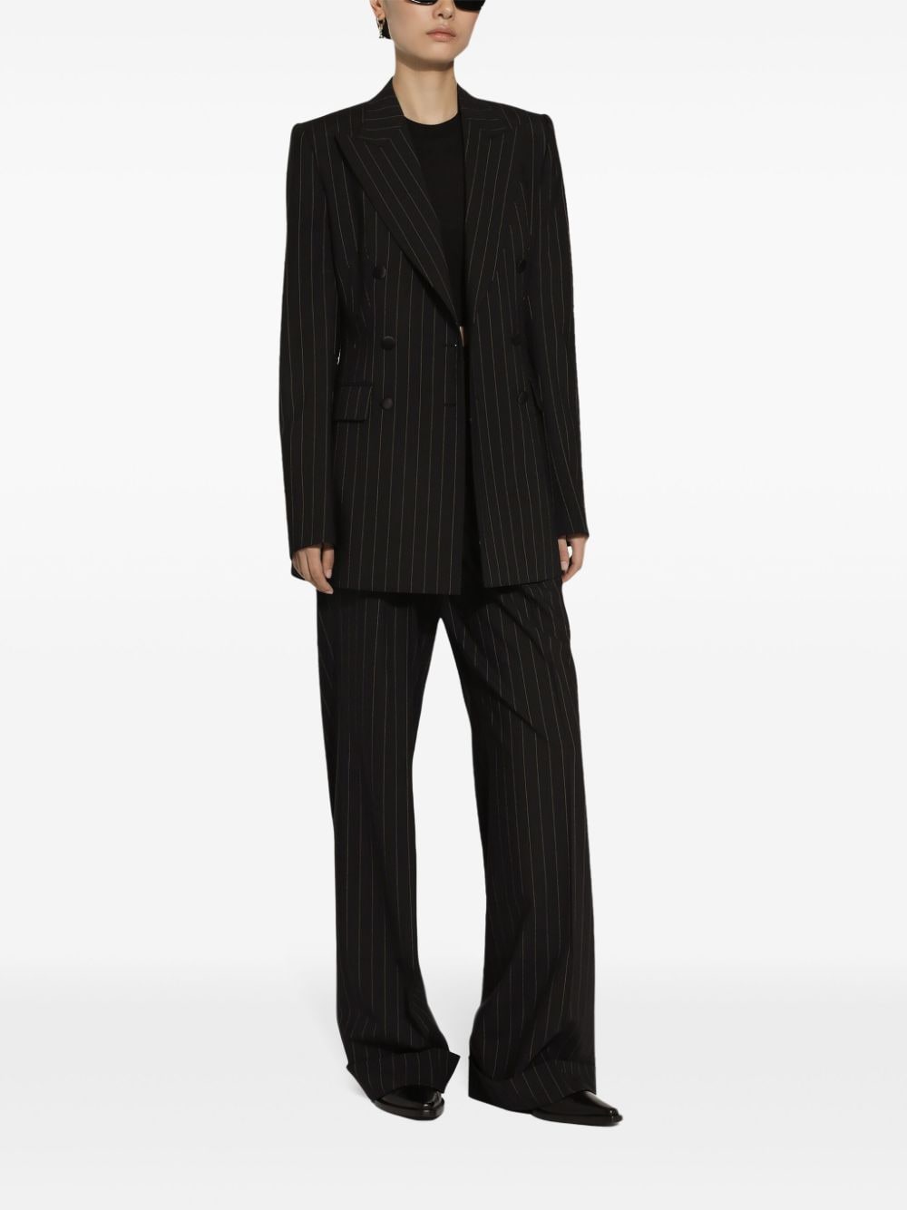 Dolce & Gabbana Trousers Black Virgin Wool