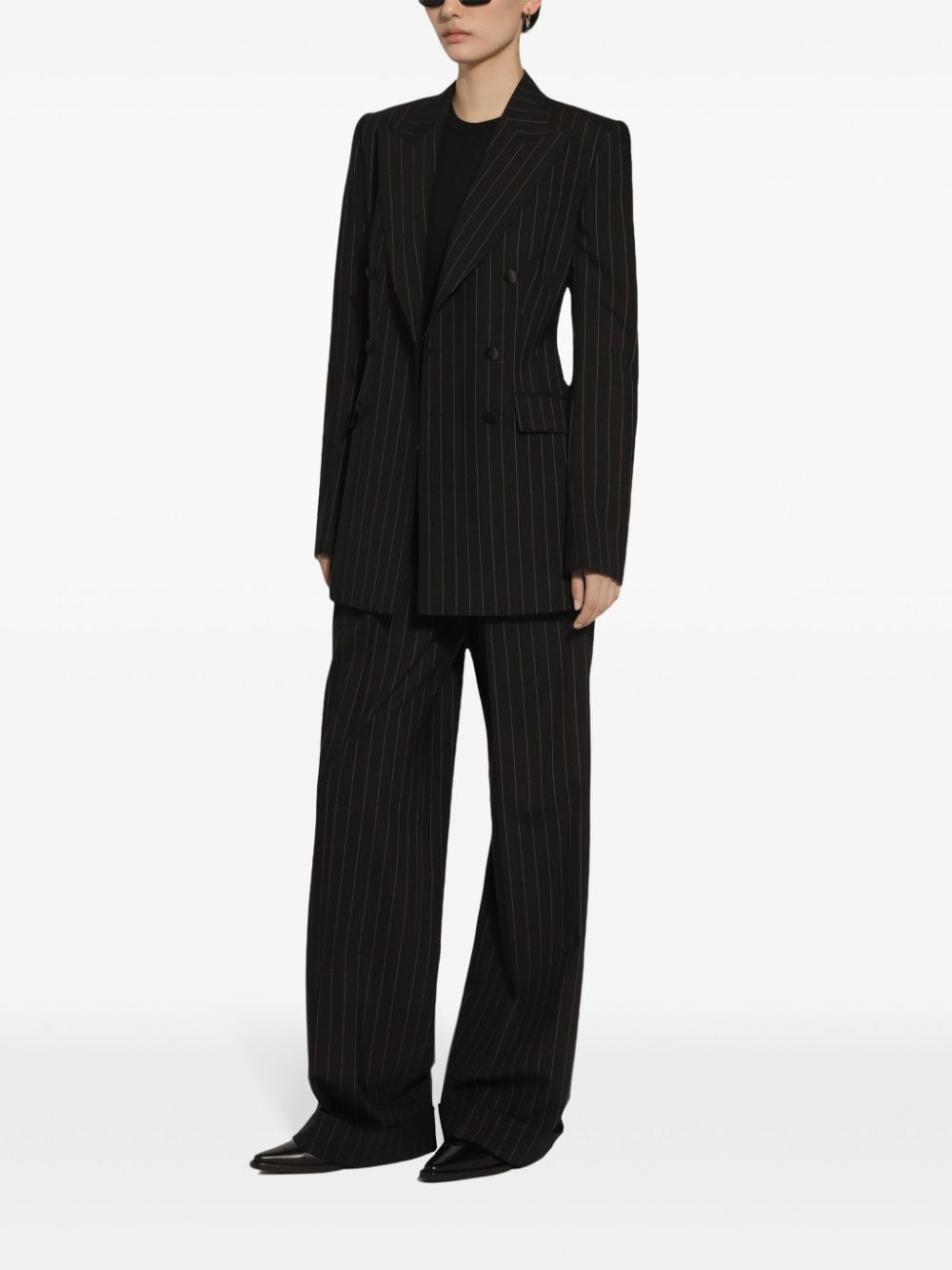 Dolce & Gabbana Trousers Black Virgin Wool