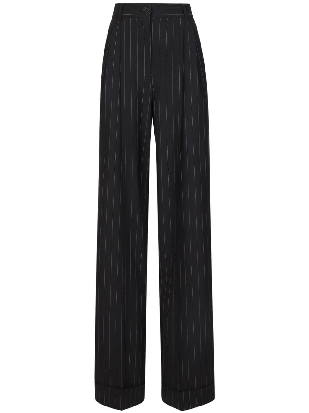 Dolce & Gabbana Trousers Black Virgin Wool