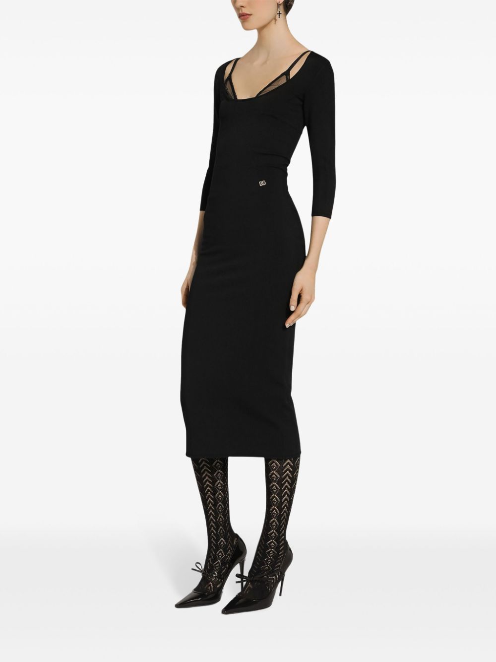 Dolce & Gabbana Dresses Black Viscose