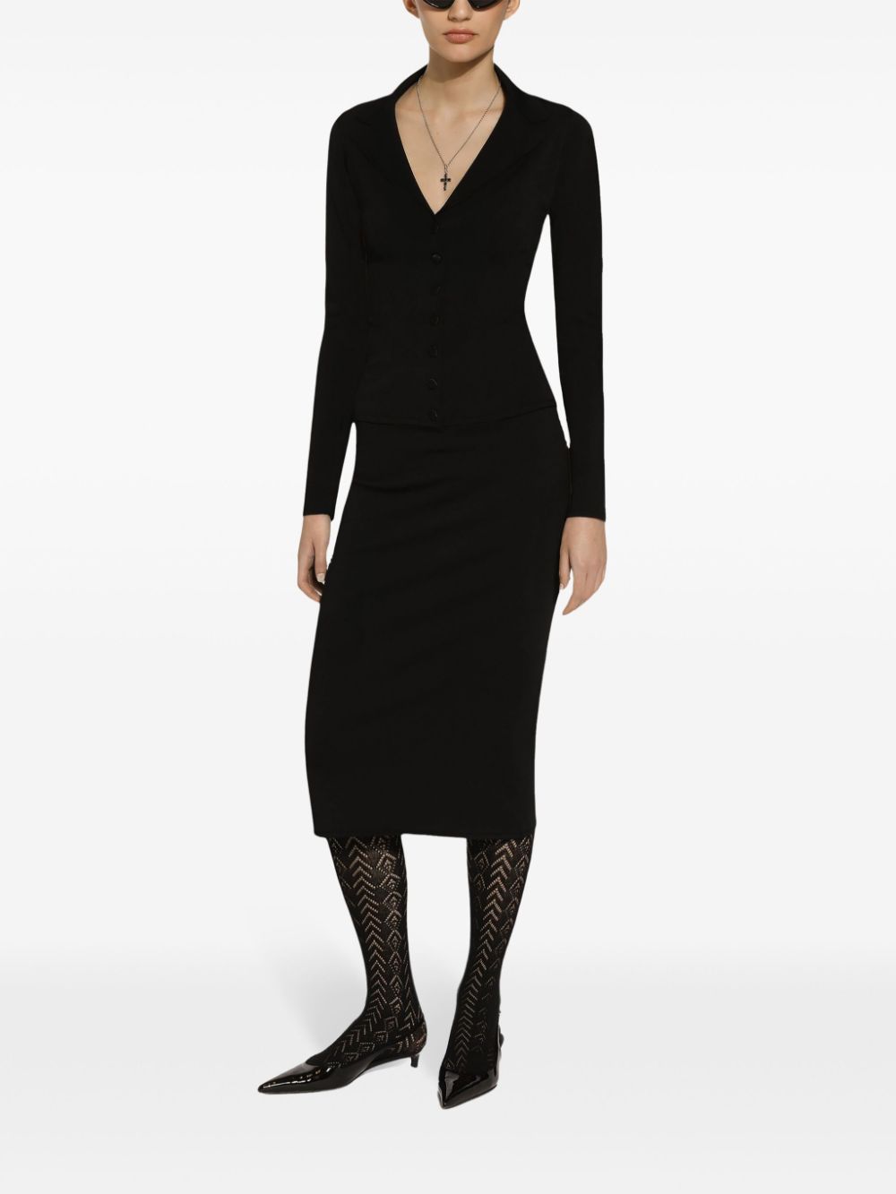 Dolce & Gabbana Jackets Black Viscose