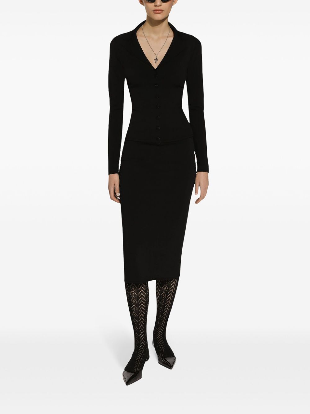 Dolce & Gabbana Jackets Black Viscose