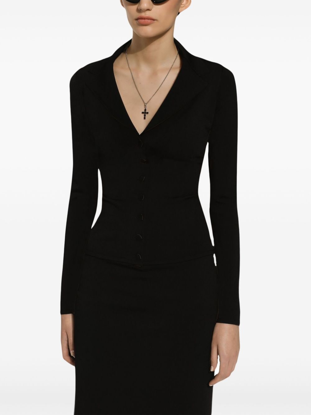 Dolce & Gabbana Jackets Black Viscose