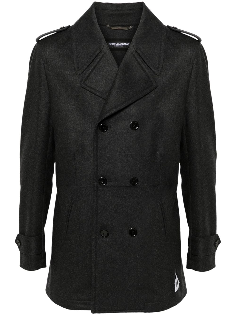 Dolce & Gabbana Jackets Grey Outer: Wool