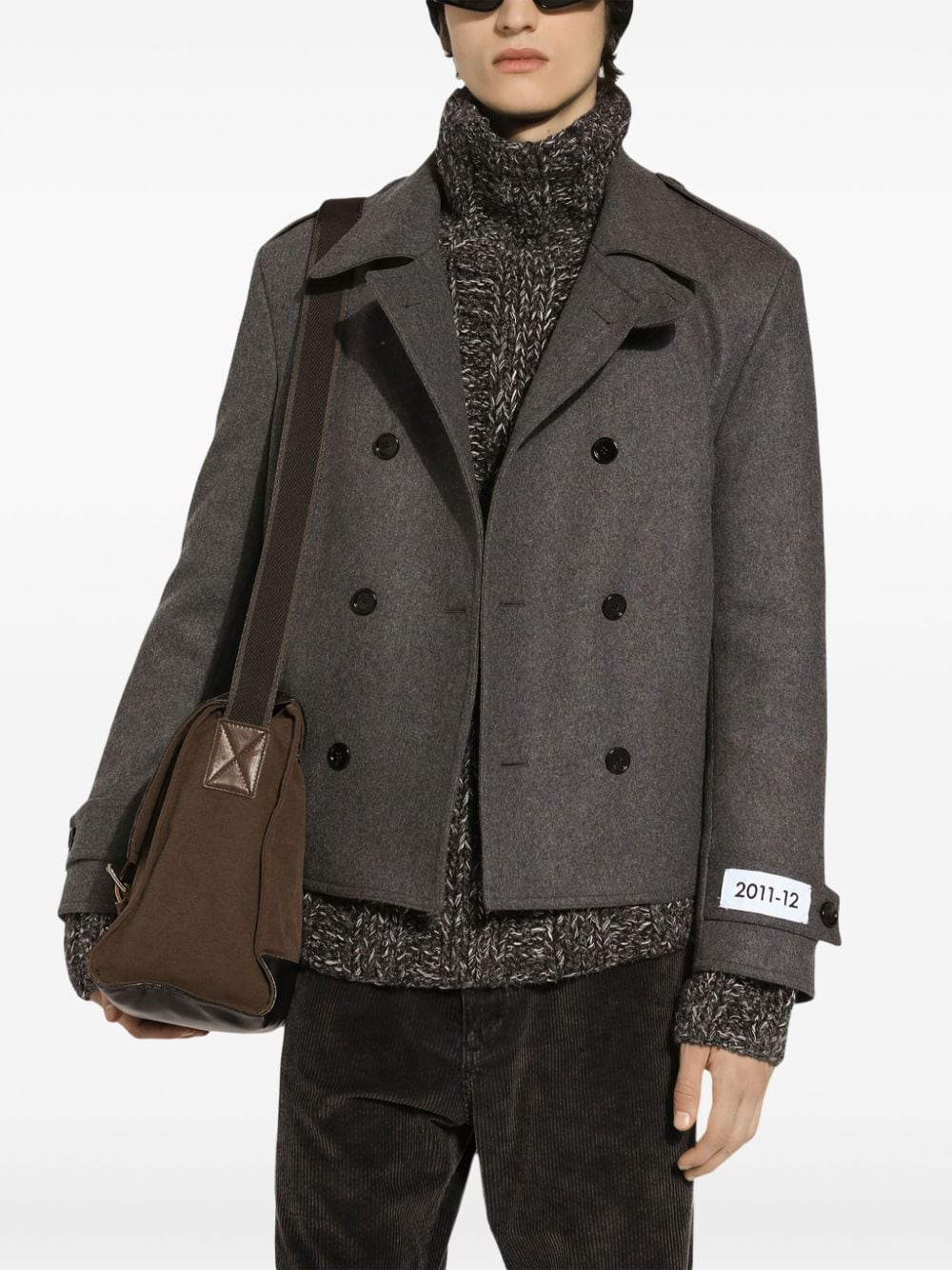 Dolce & Gabbana Jackets Grey Outer: Wool