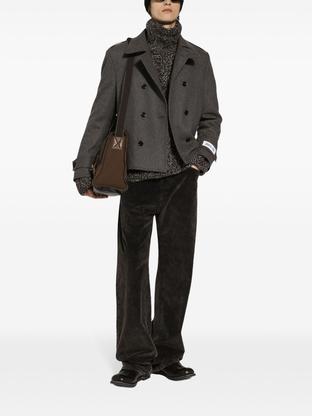 Dolce & Gabbana Jackets Grey Outer: Wool