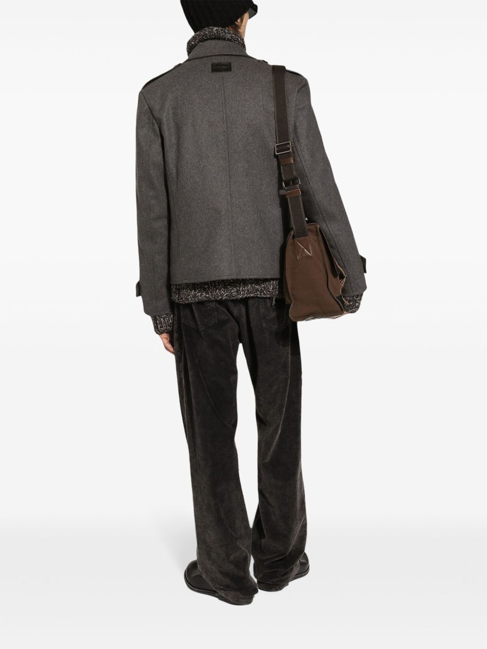 Dolce & Gabbana Jackets Grey Outer: Wool