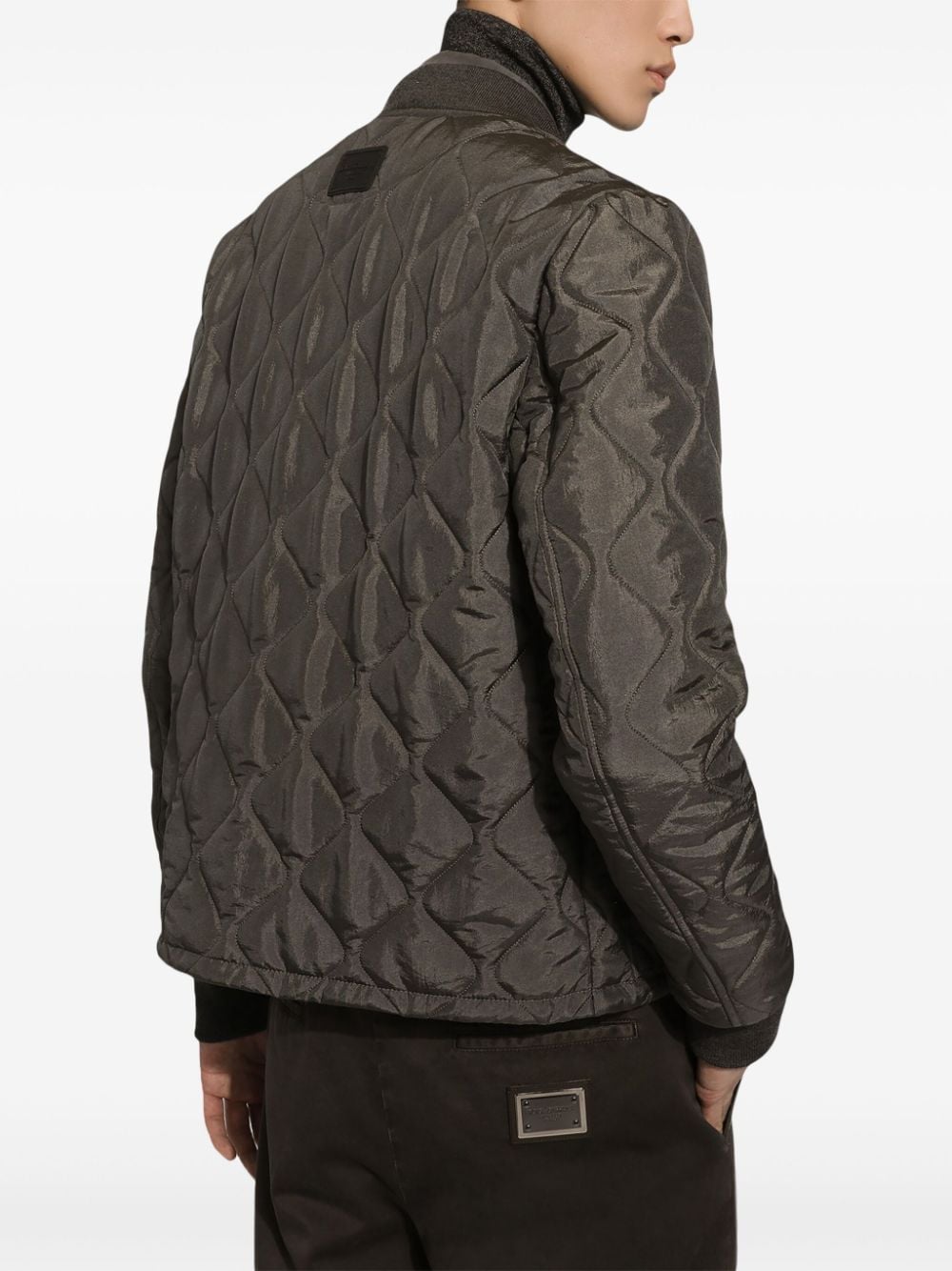 Dolce & Gabbana Coats Green Fabric