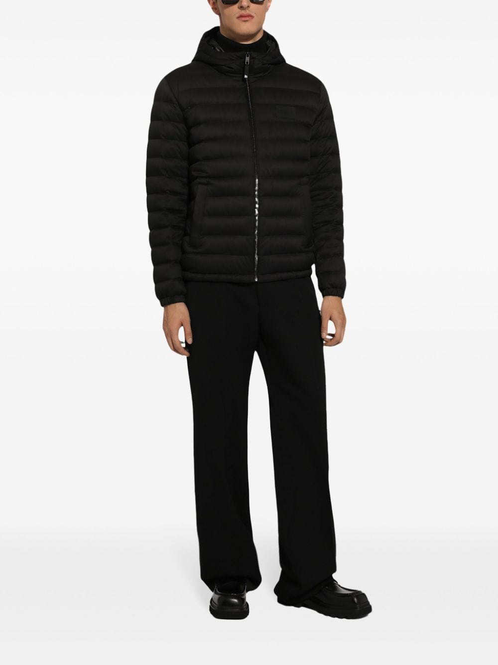 Dolce & Gabbana Coats Black Fabric