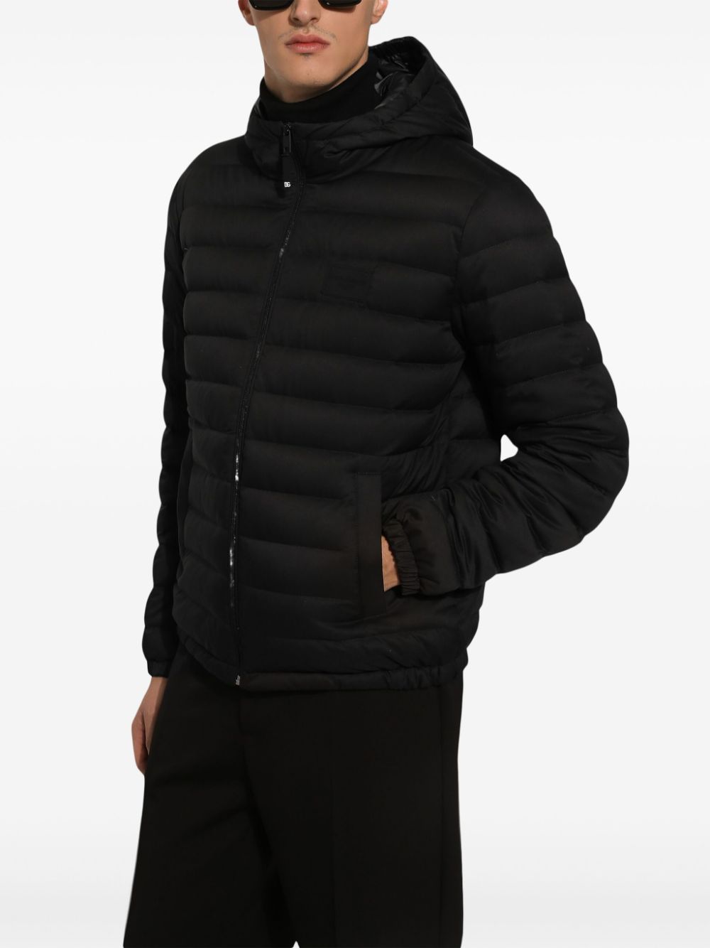 Dolce & Gabbana Coats Black Fabric