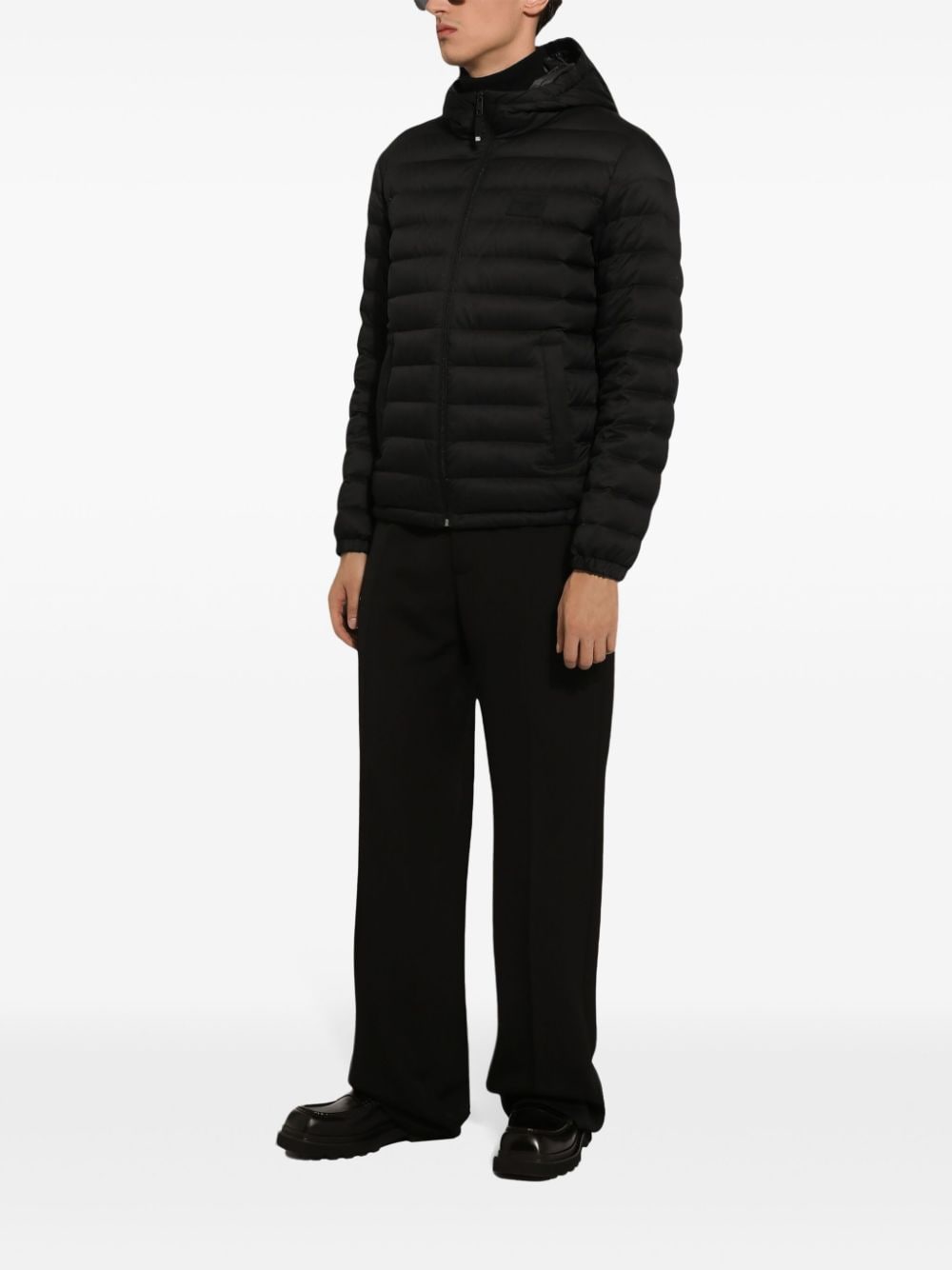 Dolce & Gabbana Coats Black Fabric