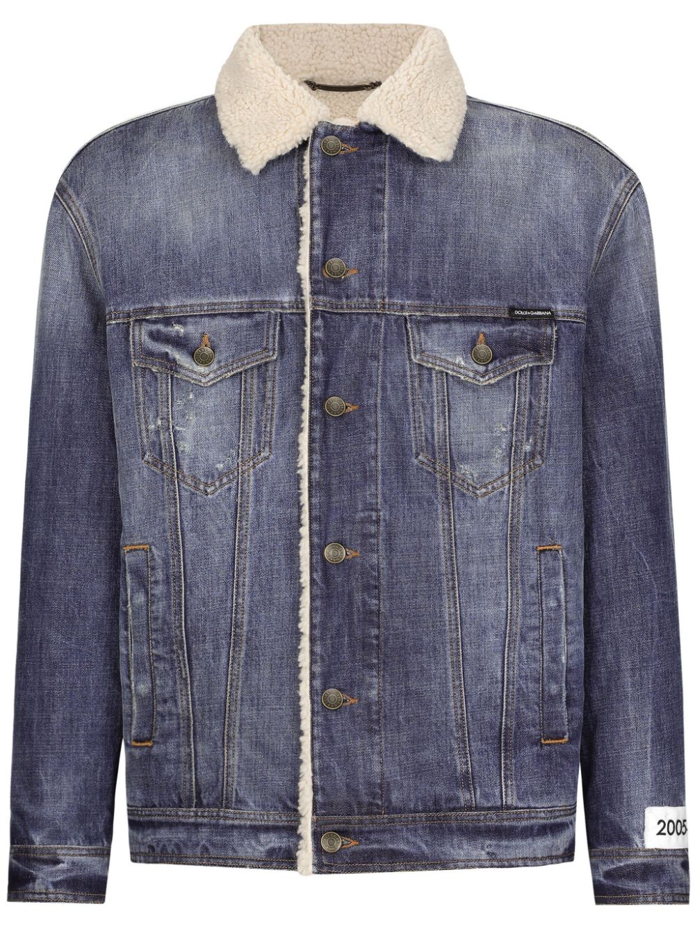 Dolce & Gabbana Coats Blue Fabric