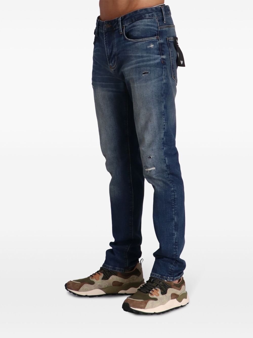 Emporio Armani Jeans Blu Cotton