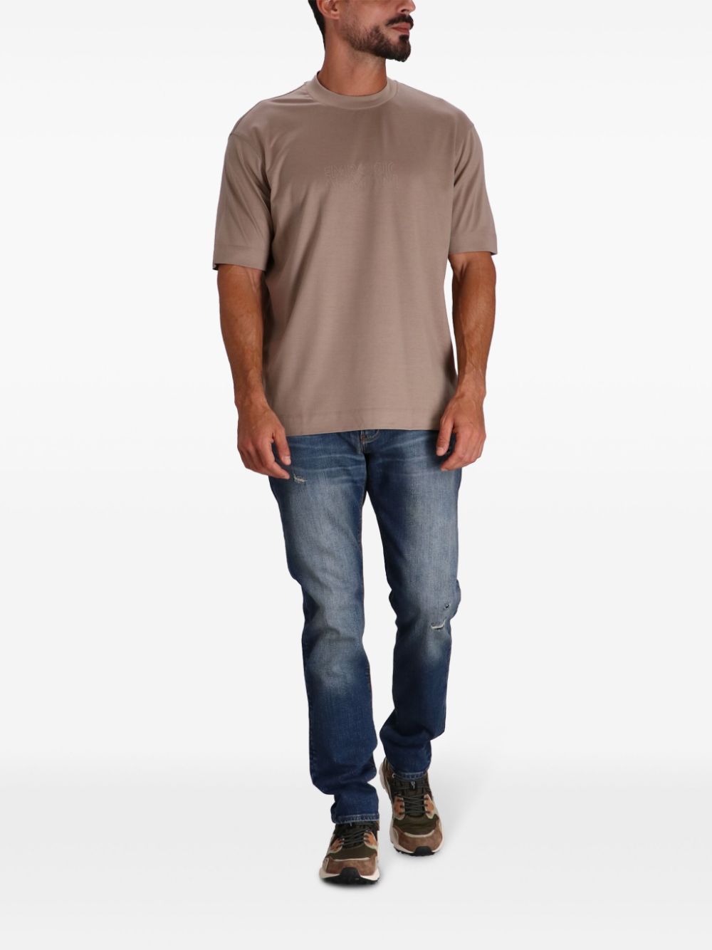 Emporio Armani Jeans Blu Cotton