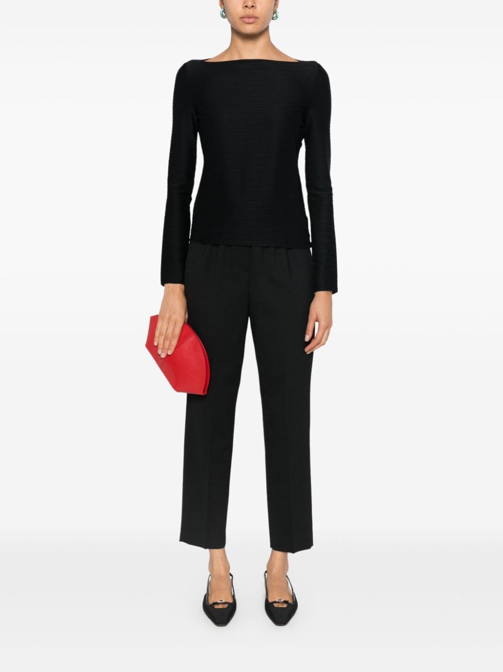 Emporio Armani Sweaters Nero Polyamide