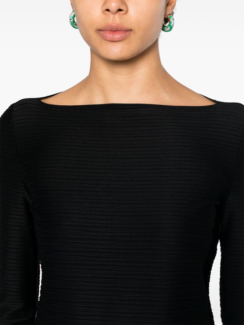 Emporio Armani Sweaters Nero Polyamide