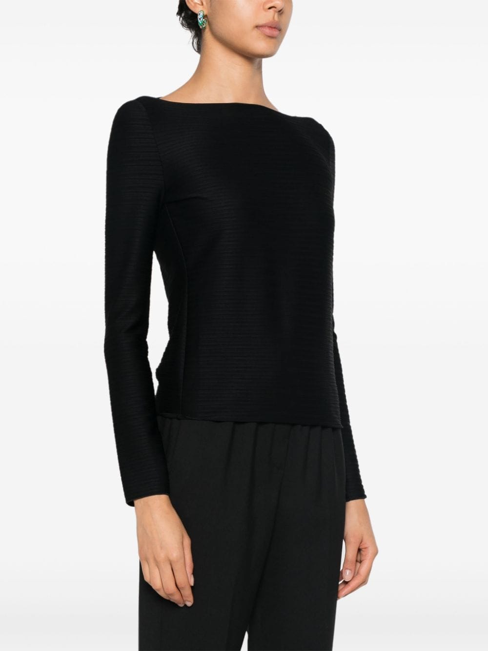 Emporio Armani Sweaters Nero Polyamide