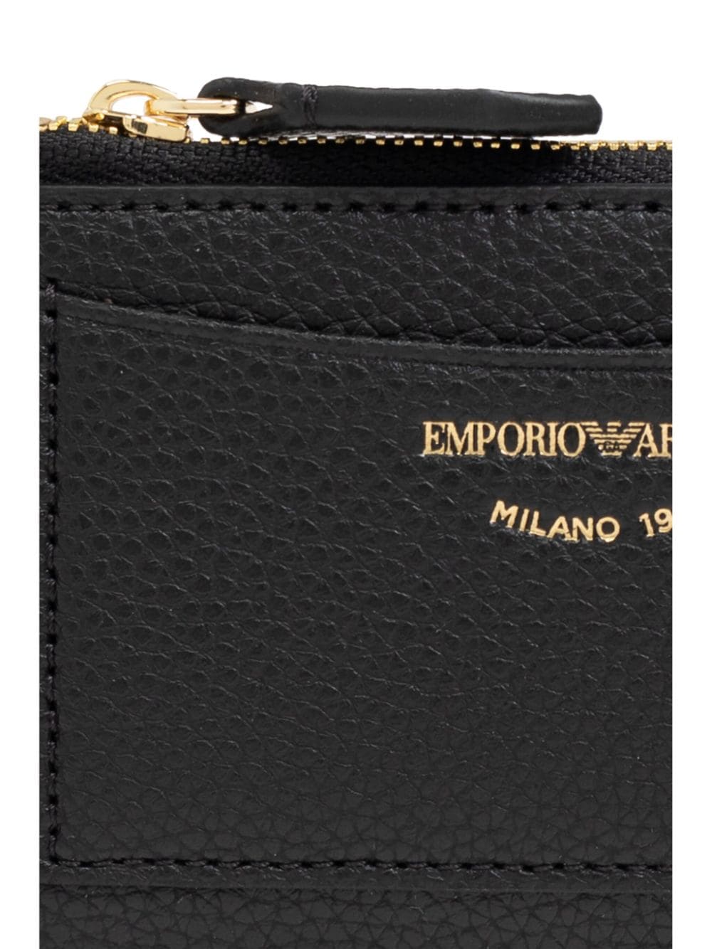 Emporio Armani Wallets Nero Outer: Polyester
