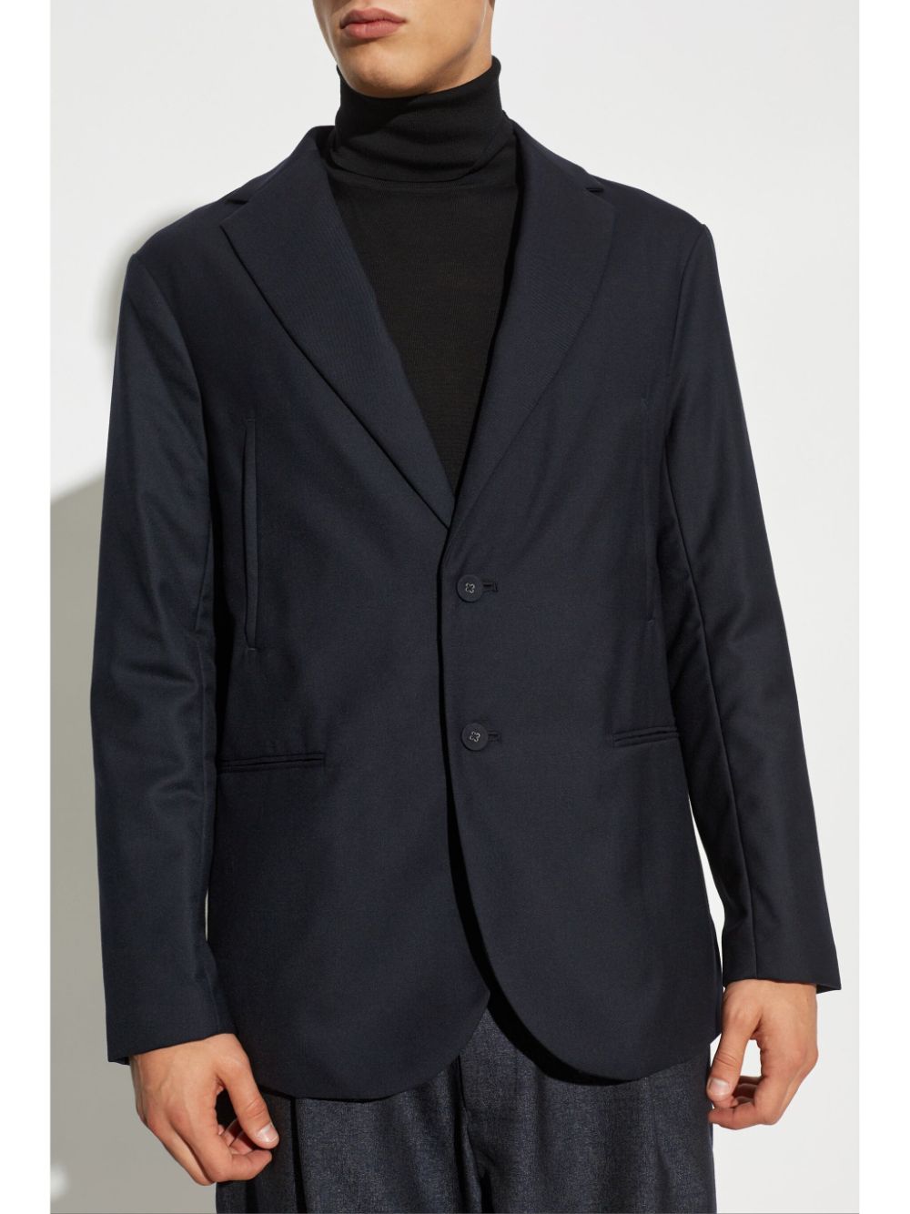 Emporio Armani Capsule Jackets Blu Wool