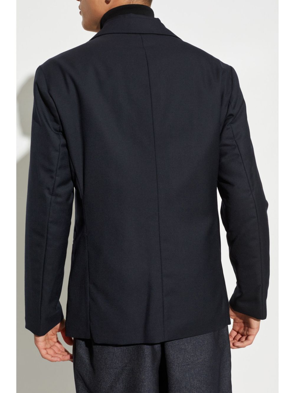 Emporio Armani Capsule Jackets Blu Wool