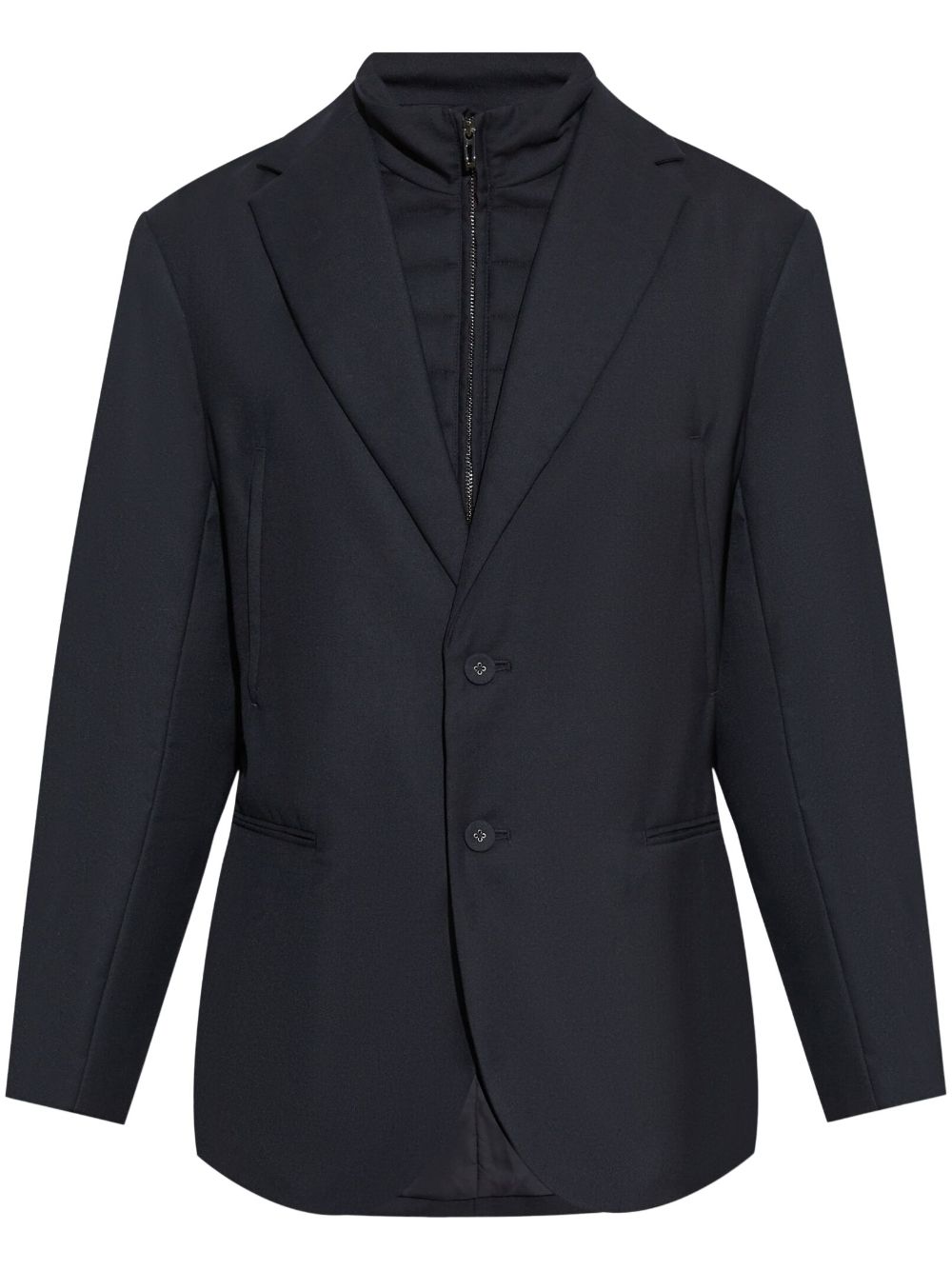 Emporio Armani Capsule Jackets Blu Wool