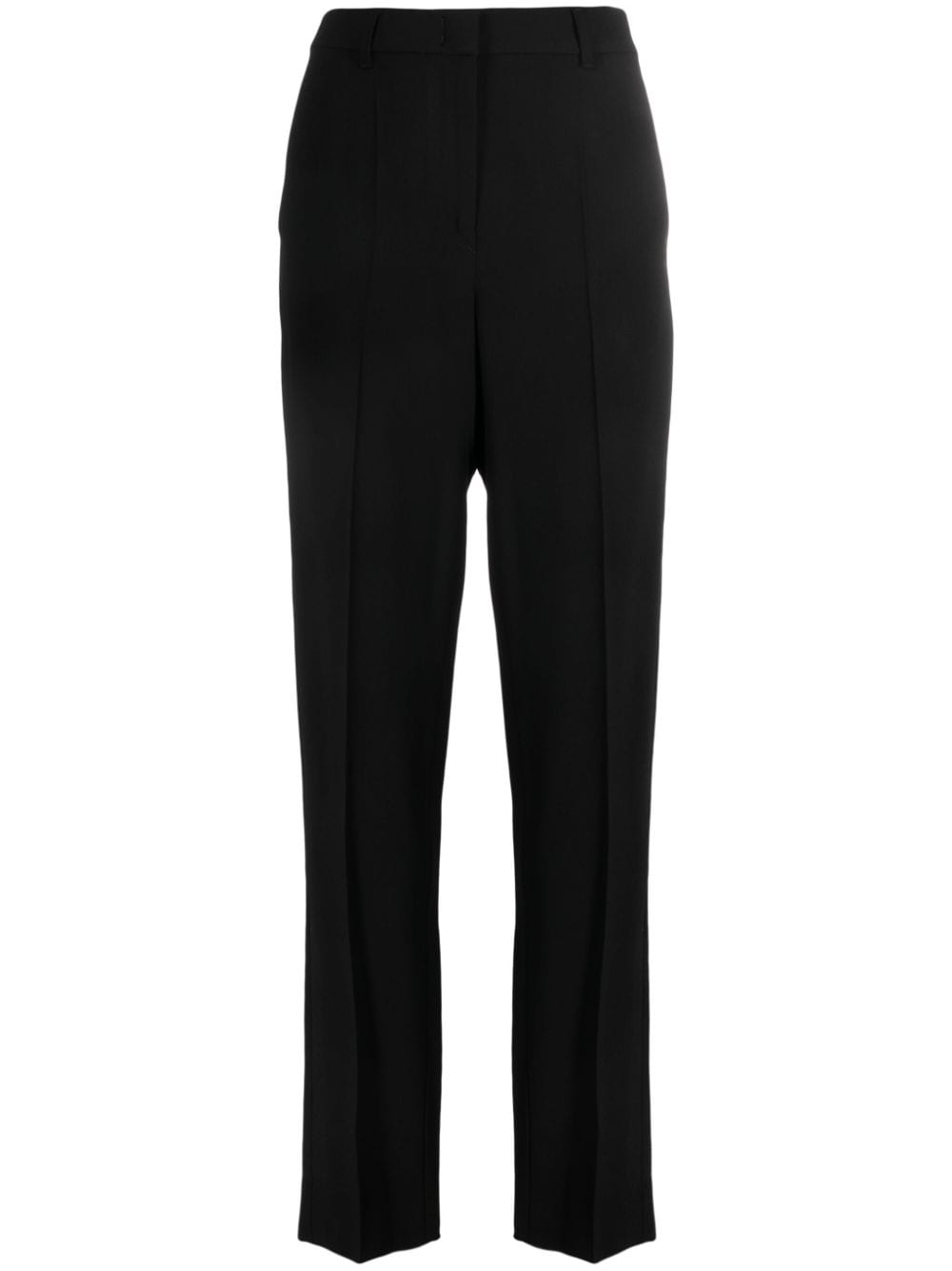 Emporio Armani Trousers Nero Viscose Acetate Elastane