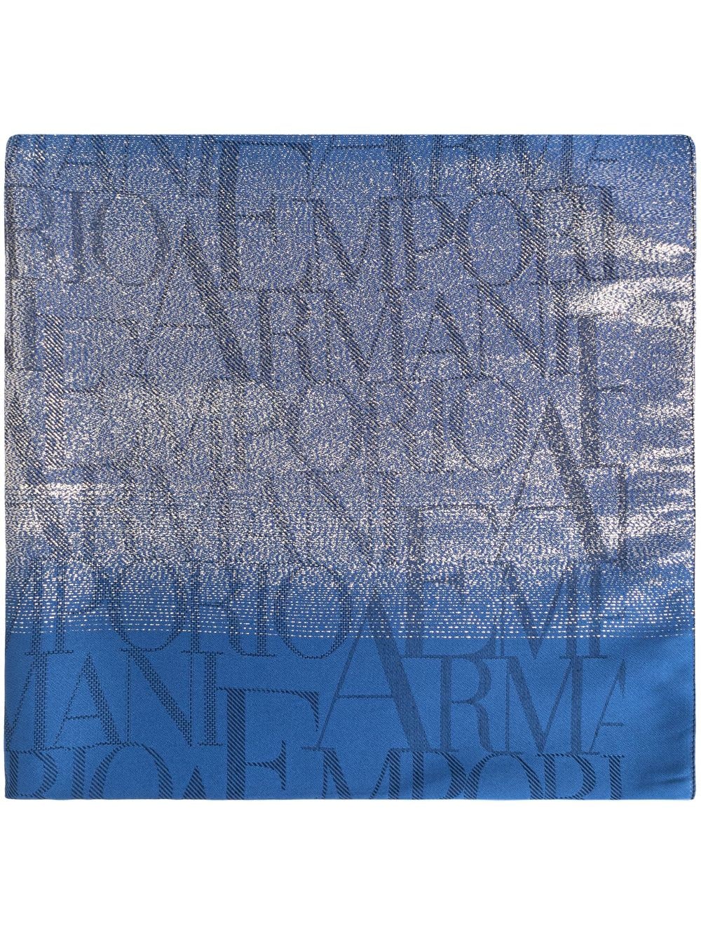 Emporio Armani Scarfs Bluette Polyester