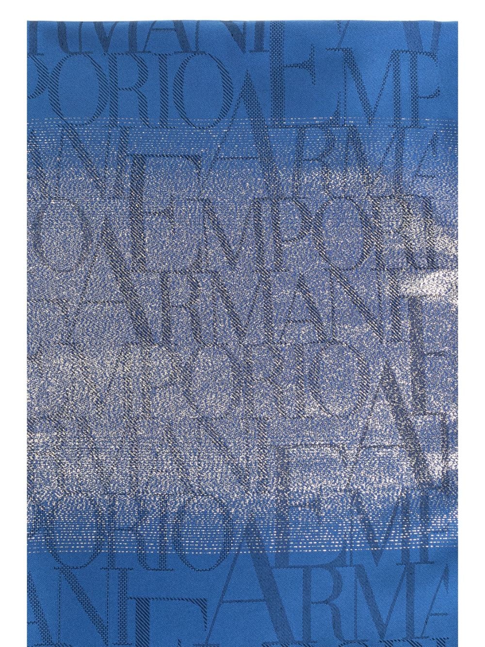Emporio Armani Scarfs Bluette Polyester