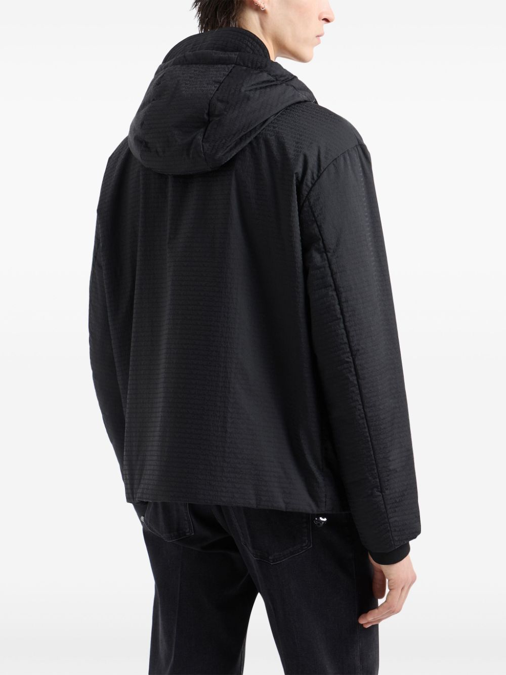 Emporio Armani Coats Nero Polyamide