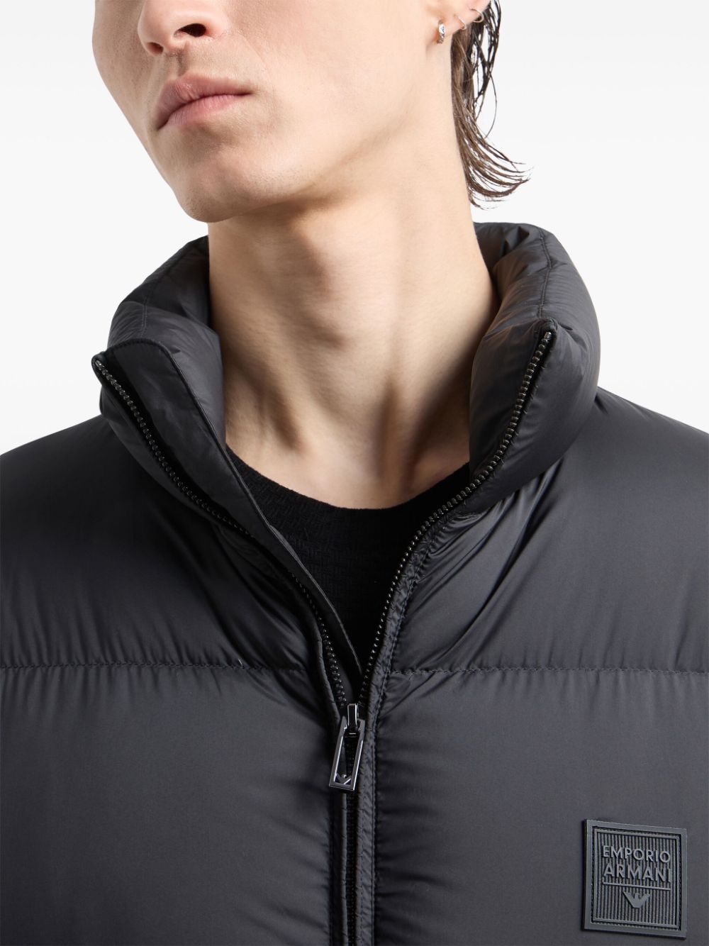 Emporio Armani Coats Nero Polyester