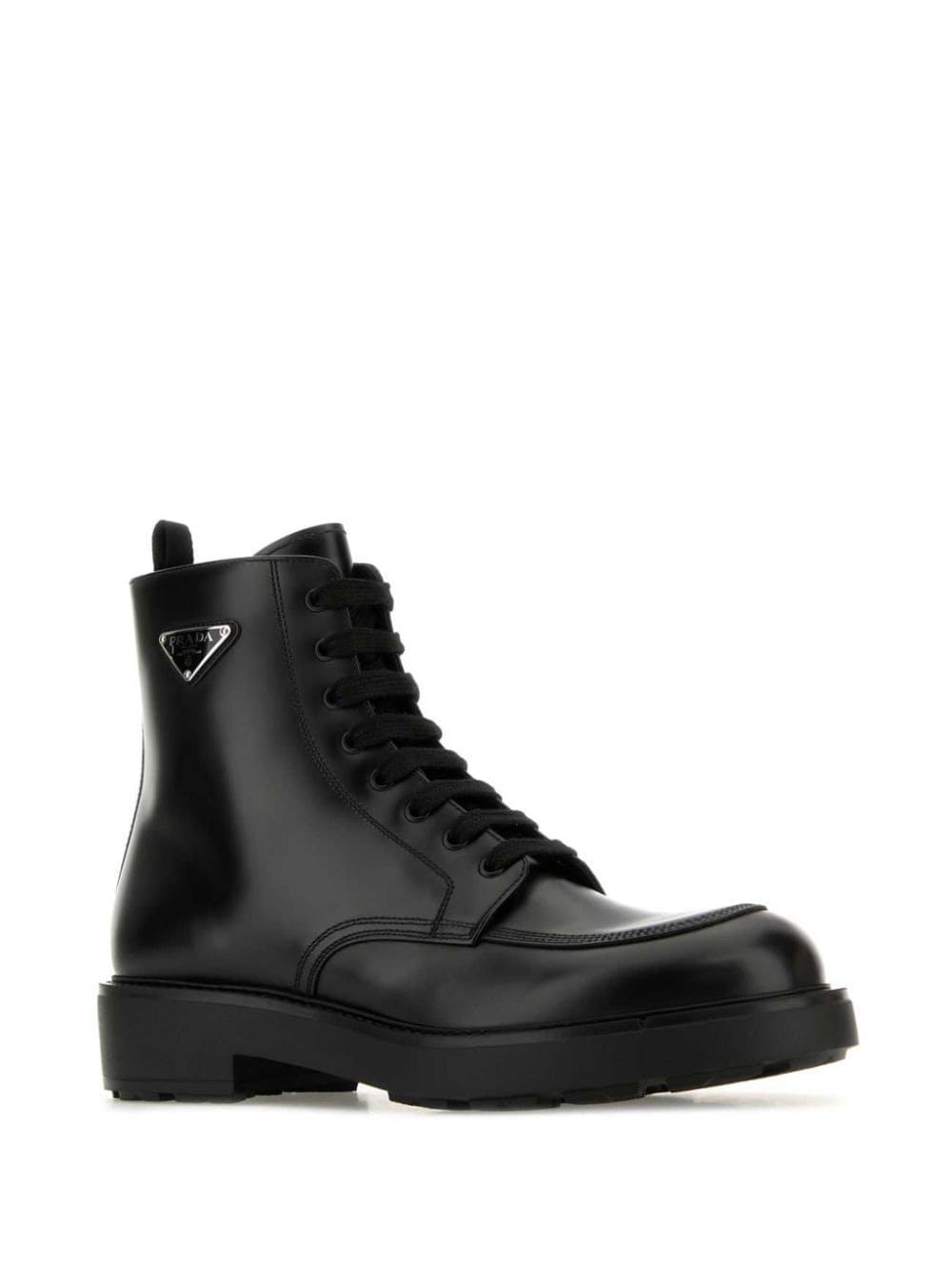 Prada Boots Black Lining: Leather