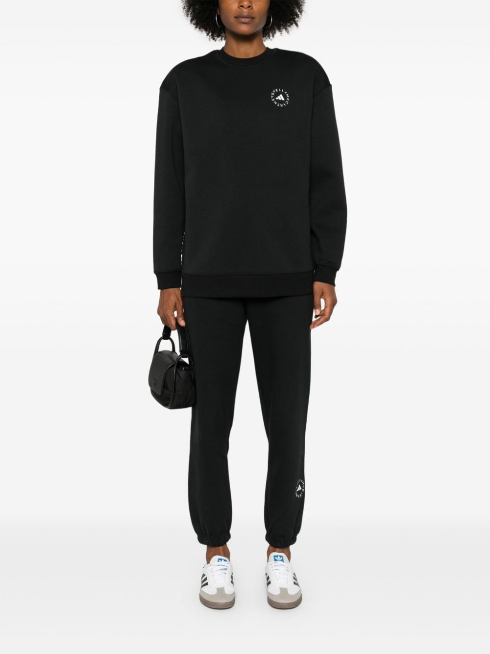 Adidas By Stella Mccartney Sweaters Black Cotton