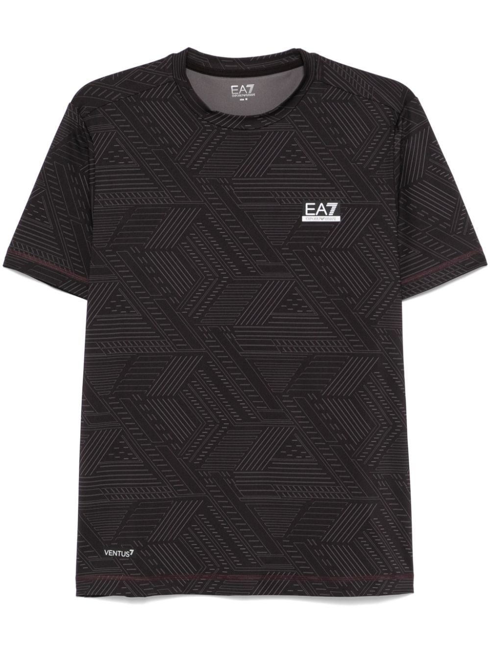 Ea7 T-Shirts And Polos Marrone Polyester