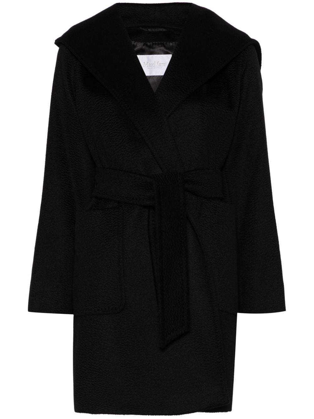 Max Mara Coats Black Camel