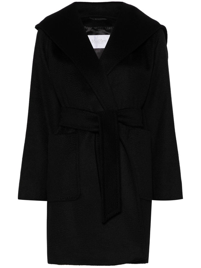 Max Mara Coats Black Camel